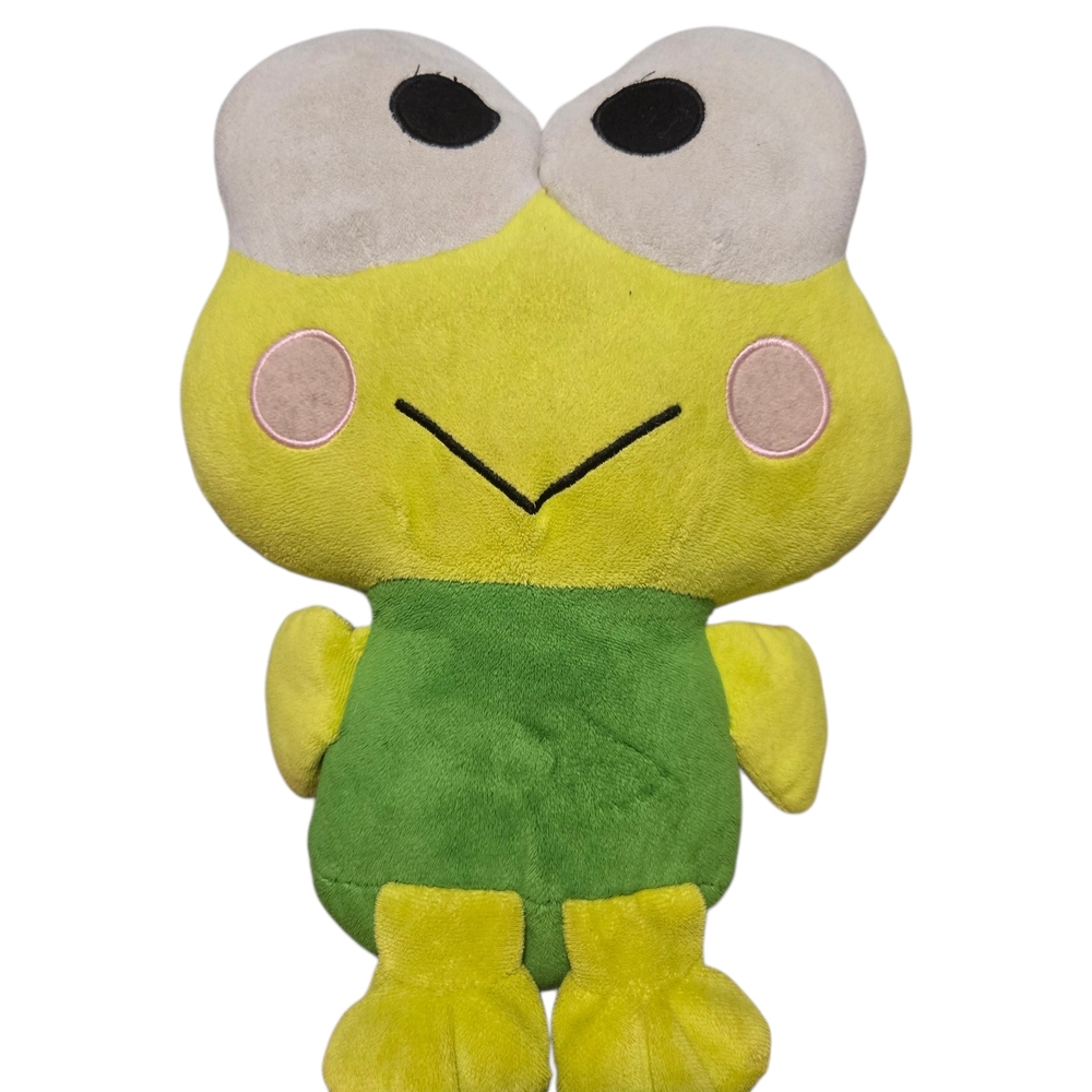 Sanrio Frog Plush - Yellow and Green